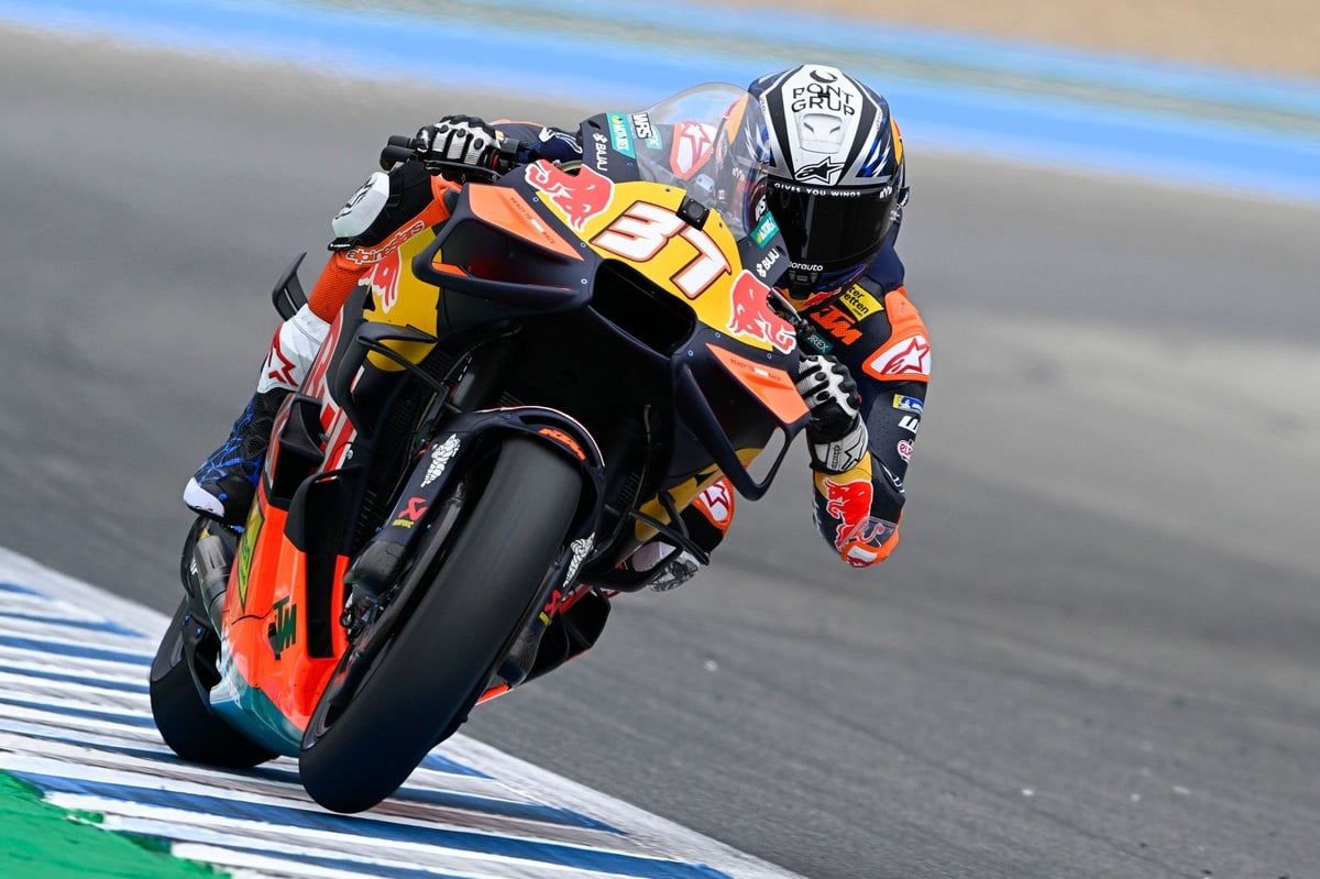 MotoGP İspanya GP 2. antrenman: Islak pist koşullarında Pedro Acosta lider, Toprak 6. sırada!