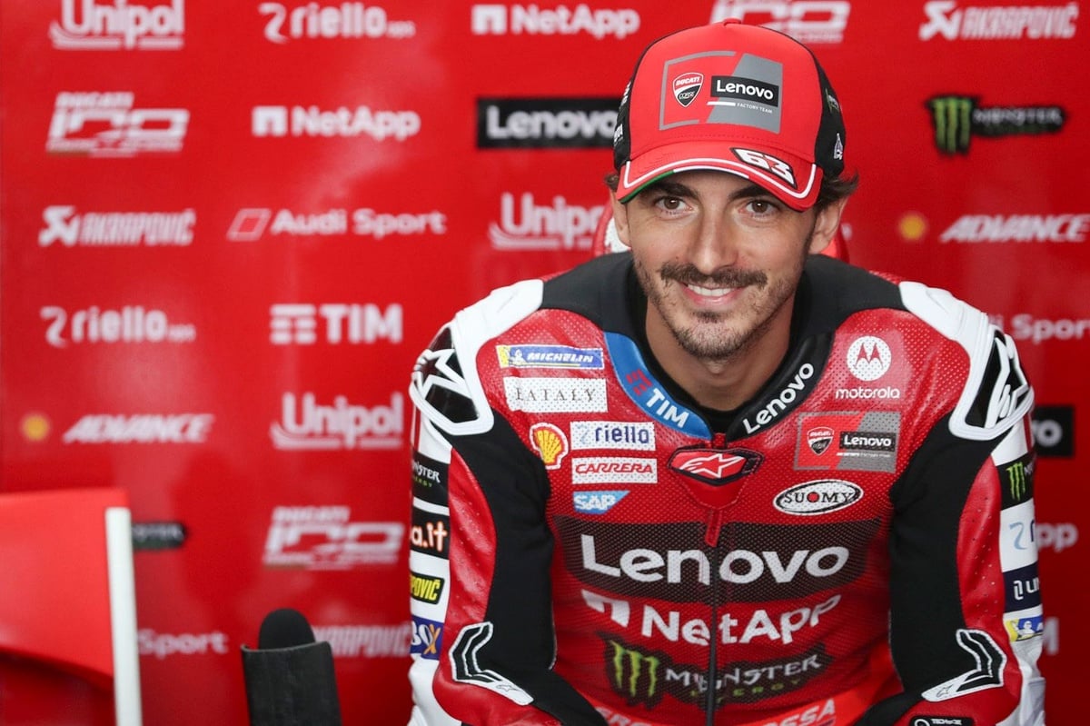 Bagnaia: “Endişeli değilim”