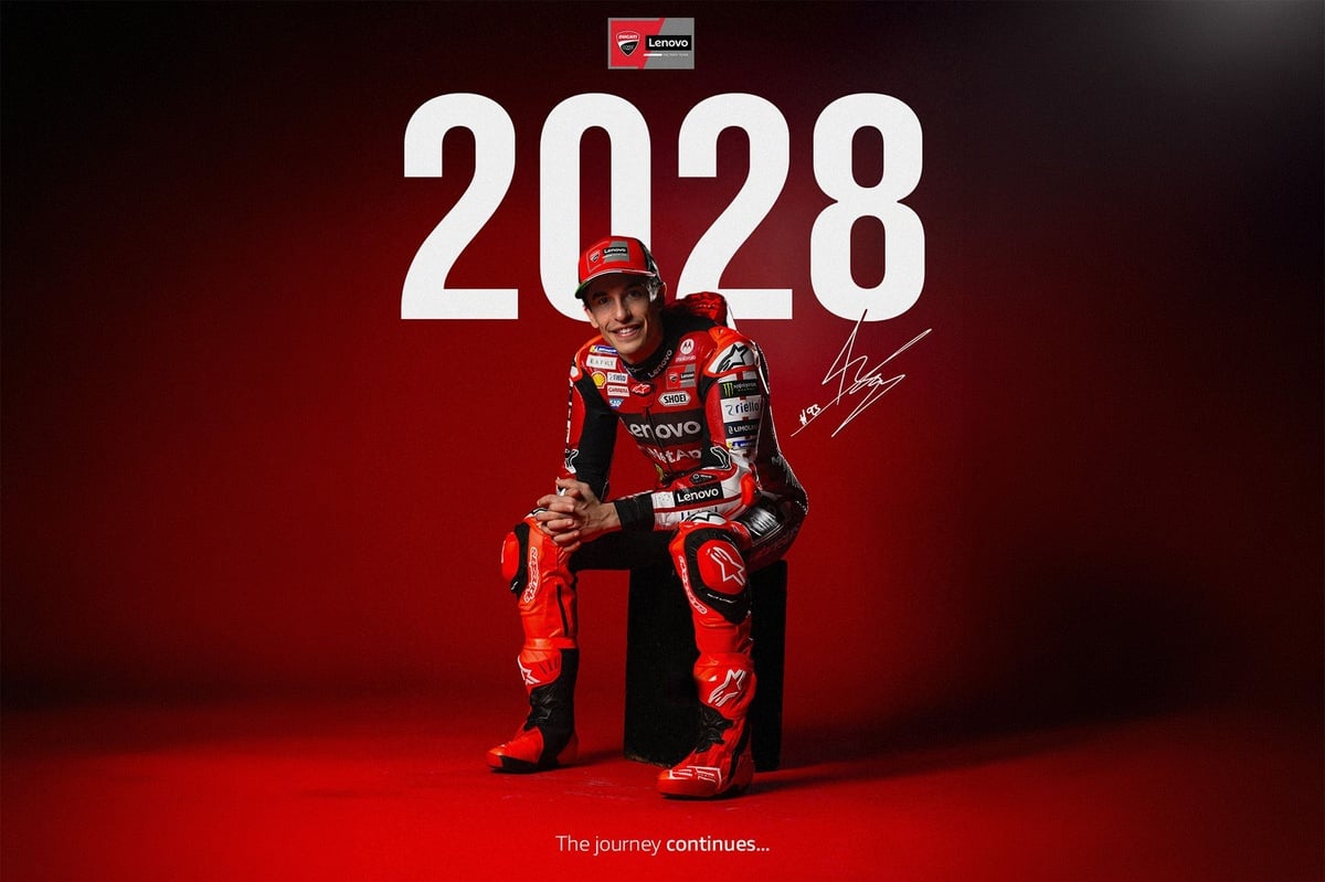 Ducati, Marc Marquez sözleşmeyi 2028e kadar uzattı