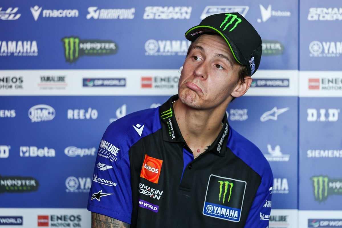 Quartararo'dan sert eleştiri: "Yeni Yamaha M1'in tek bir güçlü yönü yok"
