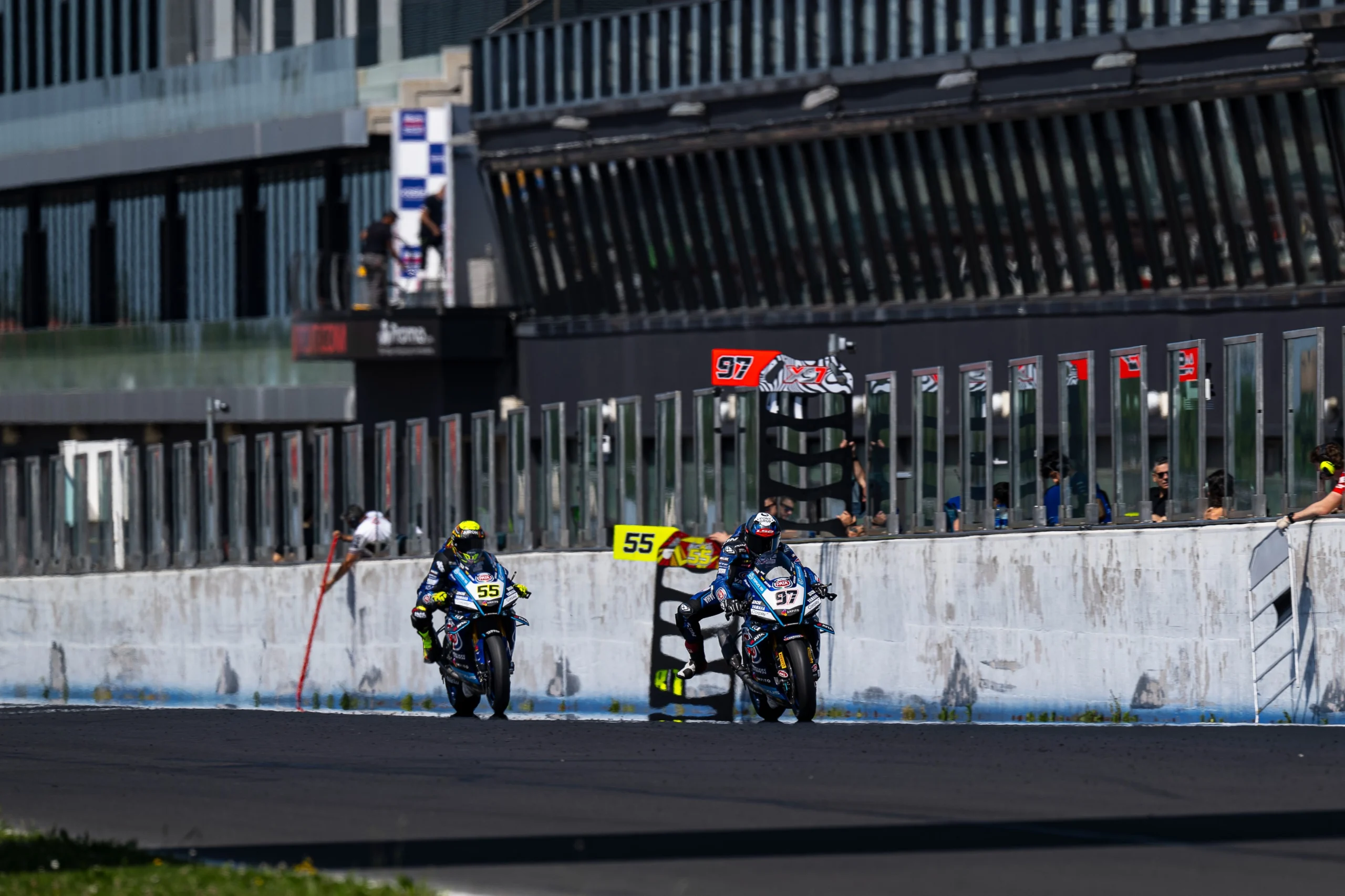 Yamaha WorldSBK Takımları Misano Sezon İçi Testlerinde İlerleme Kaydetti.