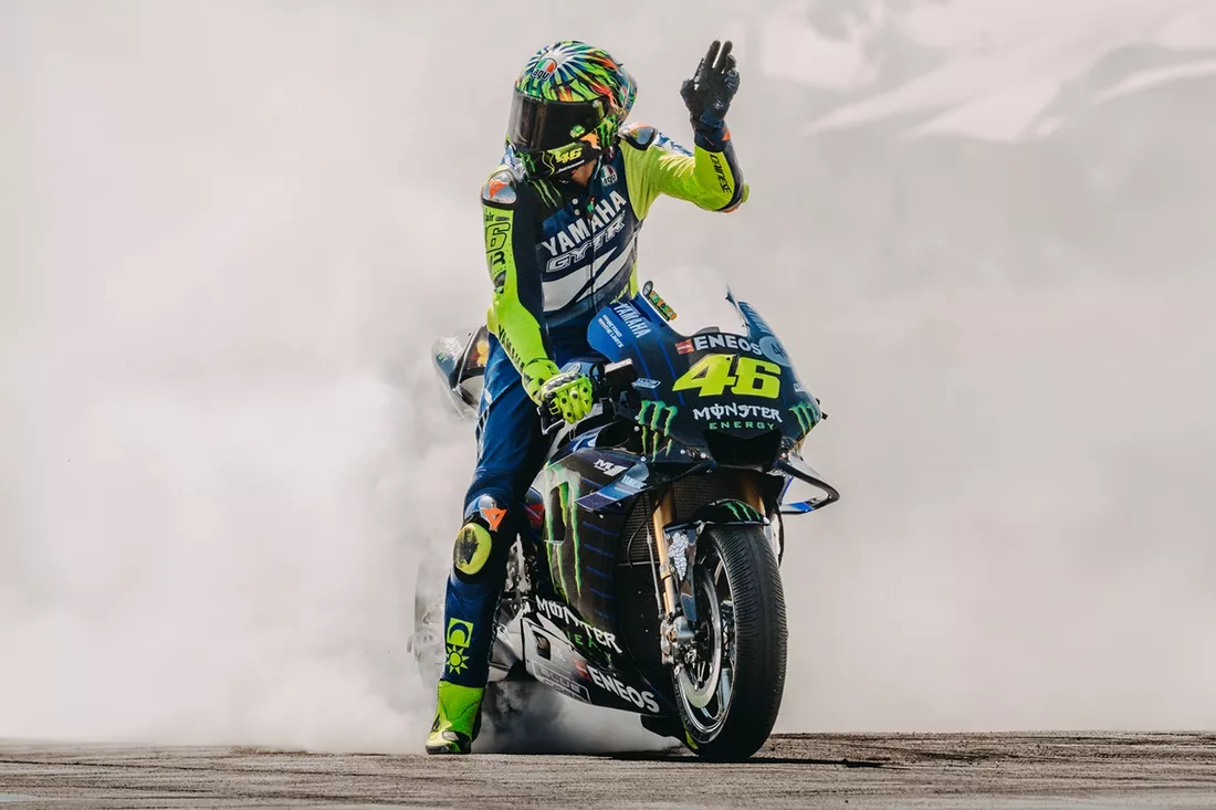 Valentino Rossi, Goodwoodda Yamaha motosikletiyle tekrar pistte