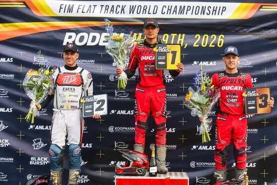 Boughen, dinamik debutuyla FIM Flat Track Dünya Şampiyonasında liderliğe yükseldi