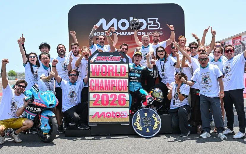 Maximo Quiles, 2026 Moto3 dünya şampiyonu! Mandalika’da tarihi zafer